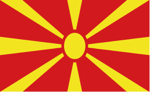 Flag of North Macedonia